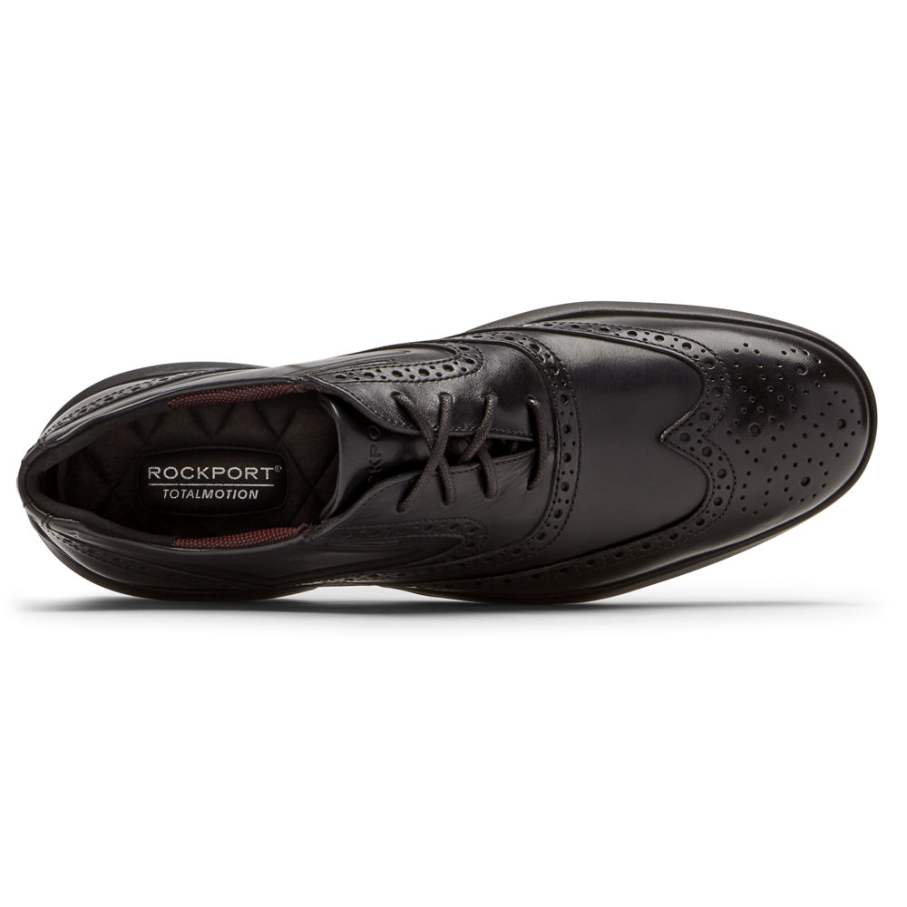 Rockport Snøre Sko Herre Svart - Total Motion Advance Wingtip - OHER28764